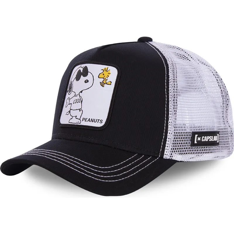 kepure-islenkta-juoda-snapback-joe-cool-naw1-snoopy-zemes-riesutai-capslab