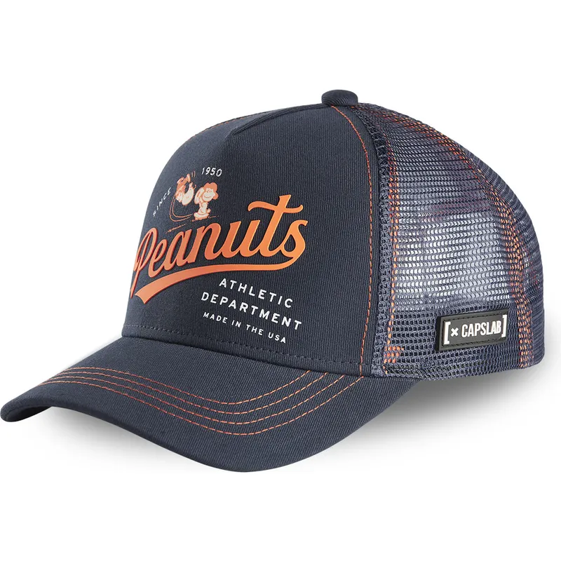 kepure-islenkta-tamsiai-melyna-snapback-naw2-snoopy-zemes-riesutai-capslab