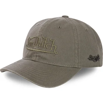 Czapka z daszkiem zielona regulowana FORESTNK od Von Dutch