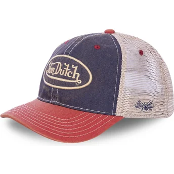 Cap išlenkta navy blue snapback Von Dutch