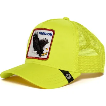 kepure-islenkta-geltona-snapback-freedom-the-farm-goorin-bros