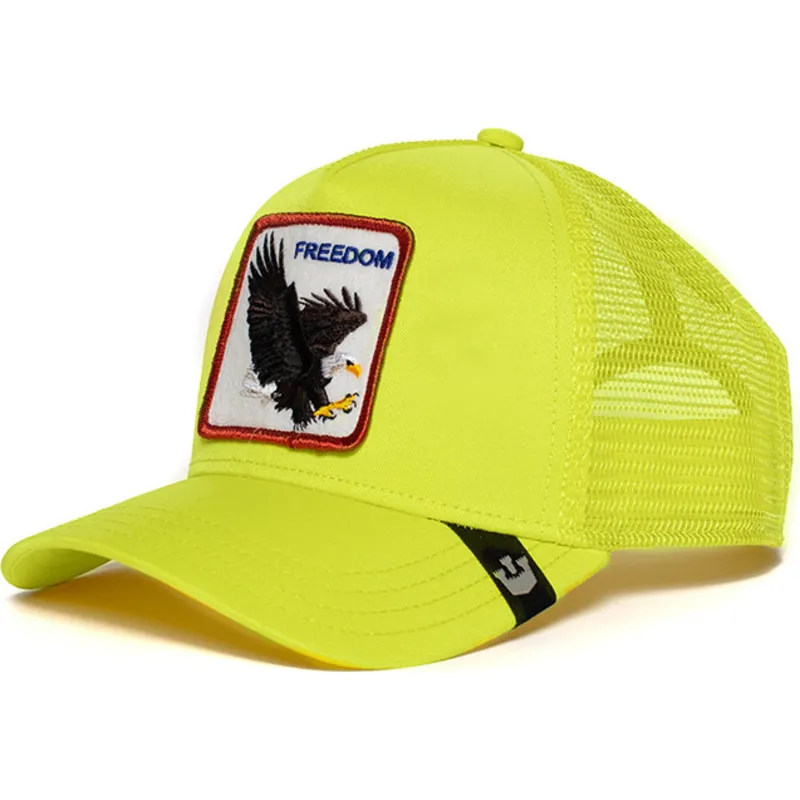 czapka-trucker-zolta-orzel-freedom-od-goorin-bros