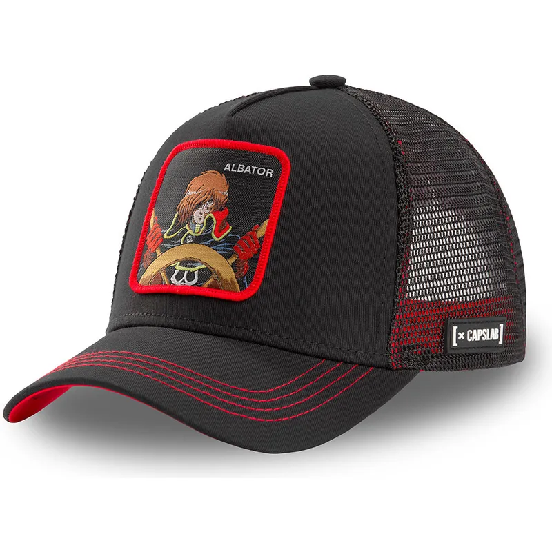 czarna-czapka-trucker-pirat-kosmiczny-kapitan-harlock-alb-cpt-od-capslab