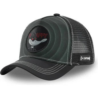 kepure-islenkta-juoda-snapback-bullseye-color-rings-loo-daf2-daffy-duck-looney-tunes-capslab