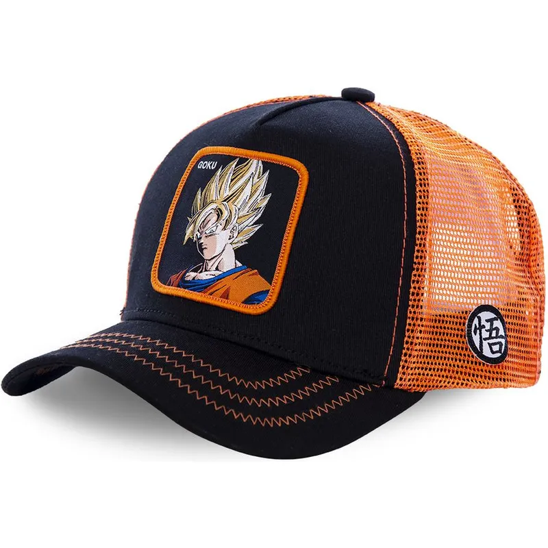 kepure-islenkta-juoda-snapback-vaikams-super-saiyan-kidgo3-son-goku-dragon-ball-capslab