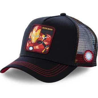 czarna-czapka-trucker-dla-dzieci-iron-man-kidiro2-marvel-comics-od-capslab