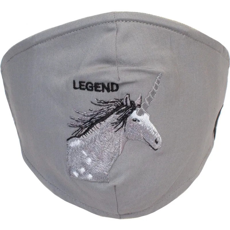 kaukes-ir-apsauga-pilka-mascarilla-reutilizable-gris-unicornio-living-legend-the-farm-de-goorin-bros