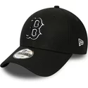 wyginieta-czapka-czarna-z-regulacja-9forty-diamond-era-essential-boston-red-sox-mlb-new-era