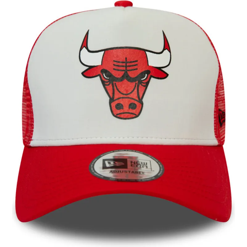 biala-i-czerwona-czapka-trucker-team-colour-block-a-frame-chicago-bulls-nba-od-new-era