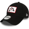 czarna-regulowana-czapka-z-zakrzywionym-daszkiem-9twenty-z-postacia-sylwester-looney-tunes-od-new-era