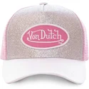 kepure-islenkta-pilka-snapback-plateada-sil-von-dutch