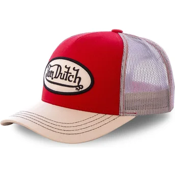 kepure-islenkta-raudona-snapback-colred-von-dutch