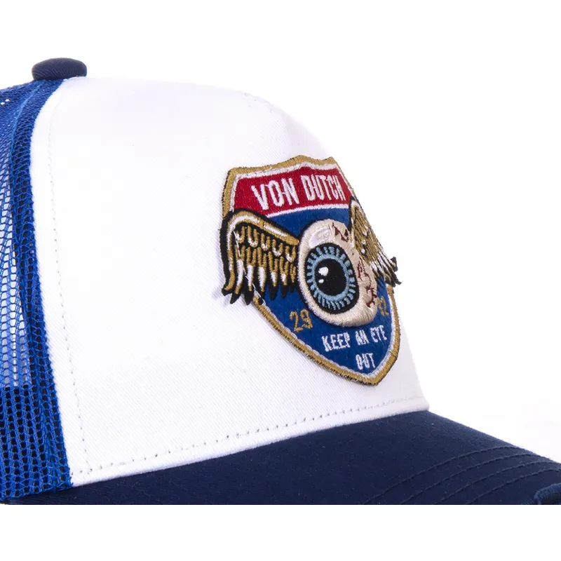 kepure-islenkta-balta-snapback-hig1-von-dutch