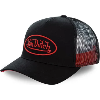 Cap išlenkta black snapback Von Dutch