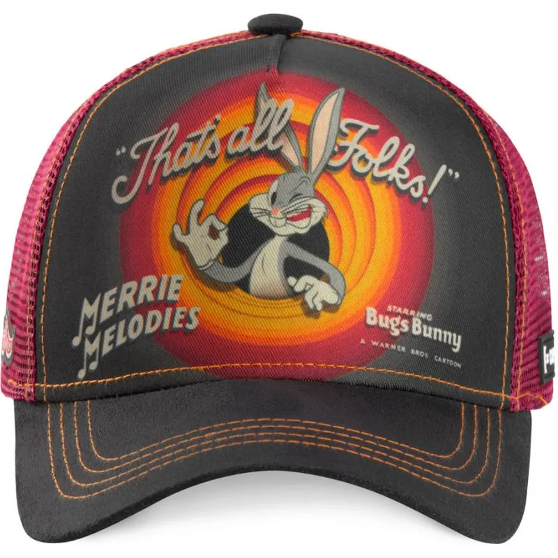 kepure-islenkta-vilkikas-pilka-snapback-bugs-bunny-rin1-looney-tunes-kiskis-bagsis-looney-tunes-capslab