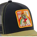 czapka-trucker-czarna-i-khaki-marvin-martian-loo-mar1-looney-tunes-od-capslab