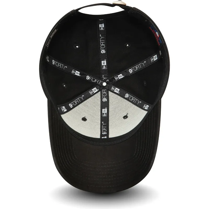 kepure-islenkta-juoda-reguliuojama-juostele-9forty-league-essential-new-york-yankees-mlb-new-era