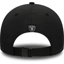kepure-islenkta-juoda-reguliuojamas-9forty-team-flag-las-vegas-raiders-nfl-new-era