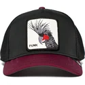 czarna-i-bordowa-czapka-trucker-z-ptakiem-punk-sqwauk-od-goorin-bros