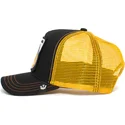 czarna-i-zolta-czapka-truckerka-z-malpa-party-animal-od-goorin-bros