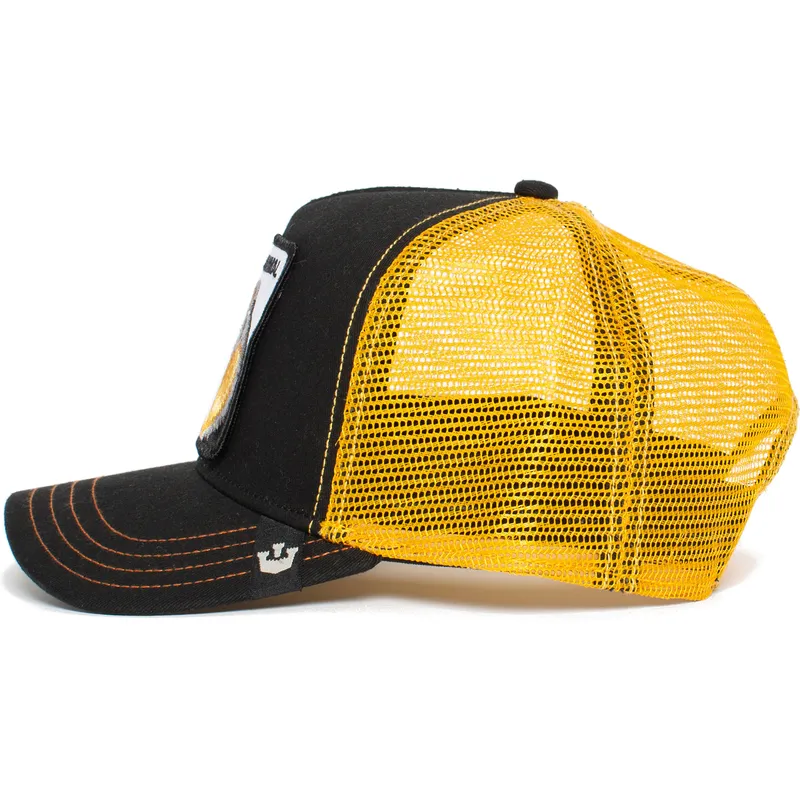 kepure-islenkta-juoda-snapback-party-animal-the-farm-goorin-bros