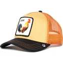 kepure-islenkta-oranzine-snapback-a-doodle-doo-the-farm-goorin-bros