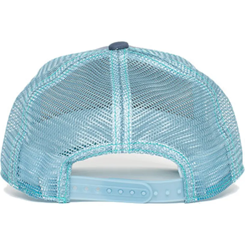 kepure-islenkta-melyna-snapback-vaikams-ocean-vibes-the-farm-goorin-bros