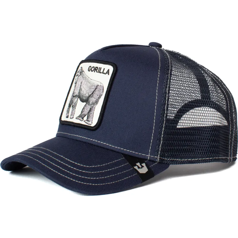 kepure-islenkta-tamsiai-melyna-snapback-king-of-the-jungle-the-farm-goorin-bros kepure-islenkta-tamsiai-melyna-snapback-king-of-the-jungle-the-farm-goorin-bros