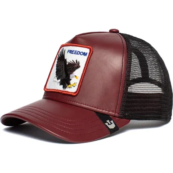 czapka-trucker-czerwona-i-czarna-z-orlem-big-bird-od-goorin-bros