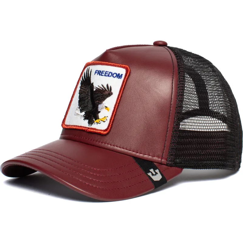 czapka-trucker-czerwona-i-czarna-z-orlem-big-bird-od-goorin-bros