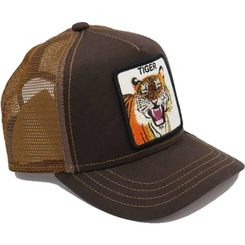 kepure-islenkta-ruda-snapback-vaikams-little-tiger-the-farm-goorin-bros