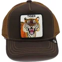 brazowa-czapka-trucker-dla-chlopca-z-tygrysem-little-tiger-od-goorin-bros