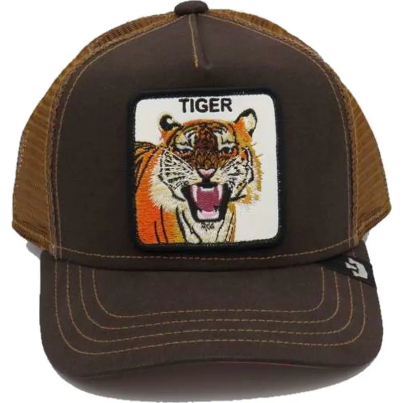 kepure-islenkta-ruda-snapback-vaikams-little-tiger-the-farm-goorin-bros