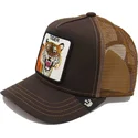 brazowa-czapka-trucker-dla-chlopca-z-tygrysem-little-tiger-od-goorin-bros