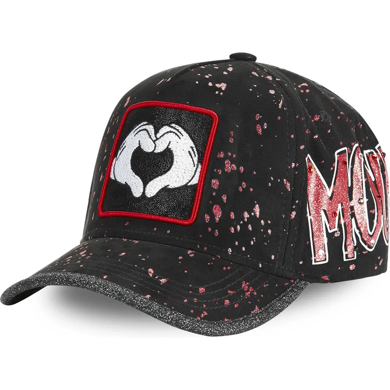 kepure-islenkta-juoda-reguliuojamas-manos-corazon-tag-mic2-mickey-mouse-disney-capslab