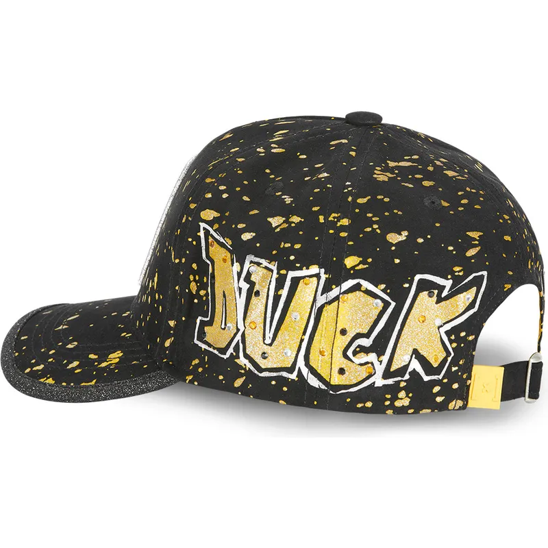 kepure-islenkta-juoda-reguliuojamas-tag-daf-daffy-duck-looney-tunes-capslab kepure-islenkta-juoda-reguliuojamas-tag-daf-daffy-duck-looney-tunes-capslab