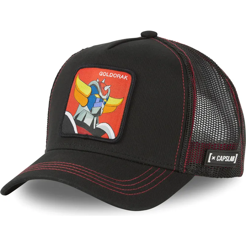kepure-islenkta-juoda-snapback-gol2-ufo-grendizeris-robot-grendizer-capslab