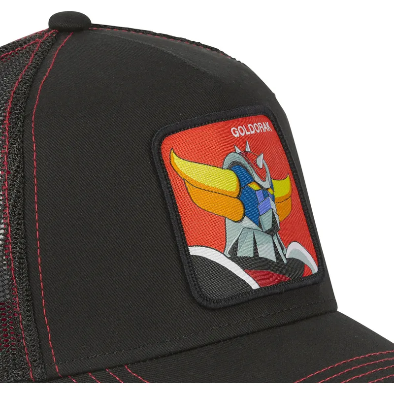 kepure-islenkta-juoda-snapback-gol2-ufo-grendizeris-robot-grendizer-capslab