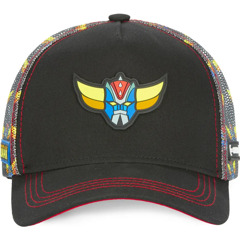 kepure-islenkta-juoda-snapback-msk2-ufo-grendizeris-robot-grendizer-capslab