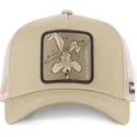 kepure-islenkta-ruda-snapback-loo-coy1-kojotas-looney-tunes-capslab