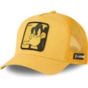 kepure-islenkta-geltona-snapback-loo-duf1-daffy-duck-looney-tunes-capslab
