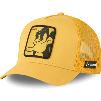 kepure-islenkta-geltona-snapback-loo-duf1-daffy-duck-looney-tunes-capslab