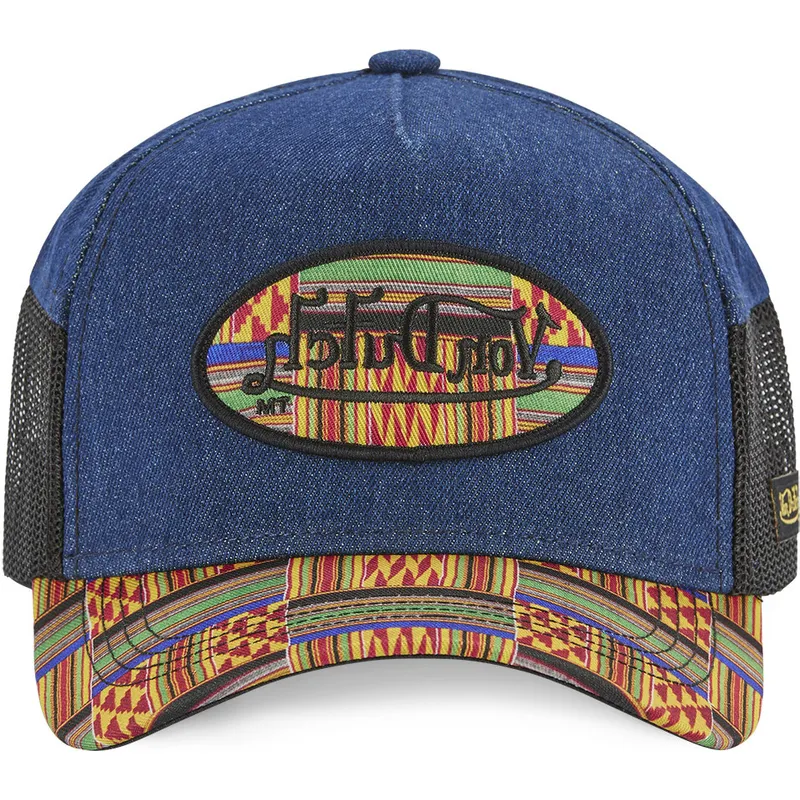 kepure-islenkta-melyna-snapback-atru-wax-von-dutch