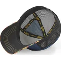 kepure-islenkta-melyna-snapback-atru-wax-von-dutch