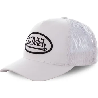 Cap išlenkta white snapback Von Dutch