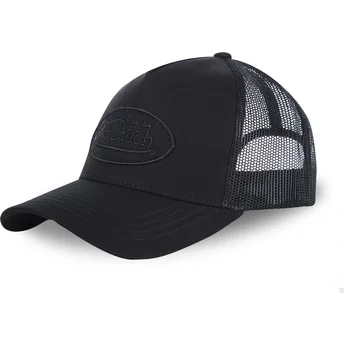 Kepurė išlenkta juoda snapback LOFB04 Von Dutch