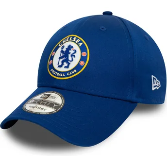 Kepurė išlenkta mėlyna snapback 9FORTY Chelsea Football Club Chelsea Football Club Premier League New Era