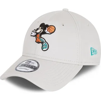 new-era-curved-brim-9forty-character-sports-mickey-mouse-basketball-disney-white-adjustable-cap