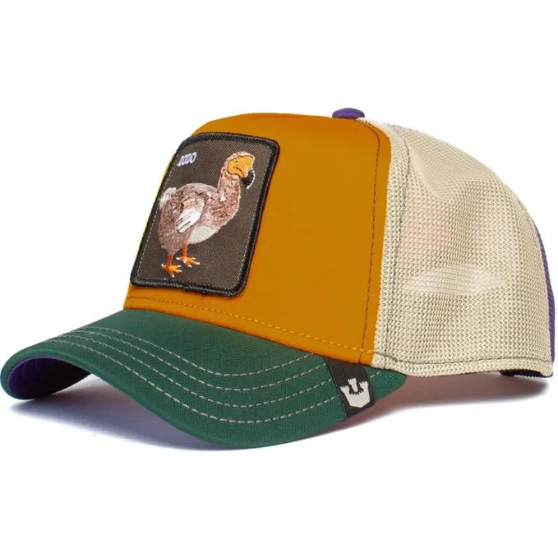 kepure-islenkta-oranzine-snapback-fasho-the-farm-goorin-bros