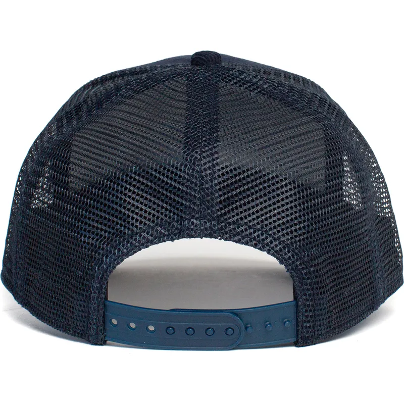 kepure-islenkta-tamsiai-melyna-snapback-tiger-rage-the-farm-goorin-bros